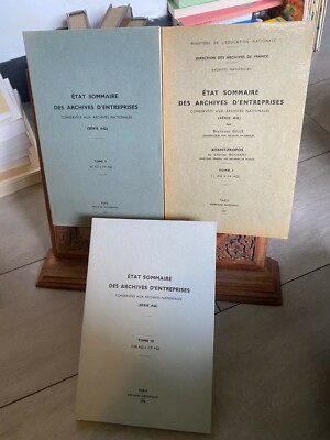 Zusammenfassender Zustand des Betriebsarchivs Serie AQ T I bis III
