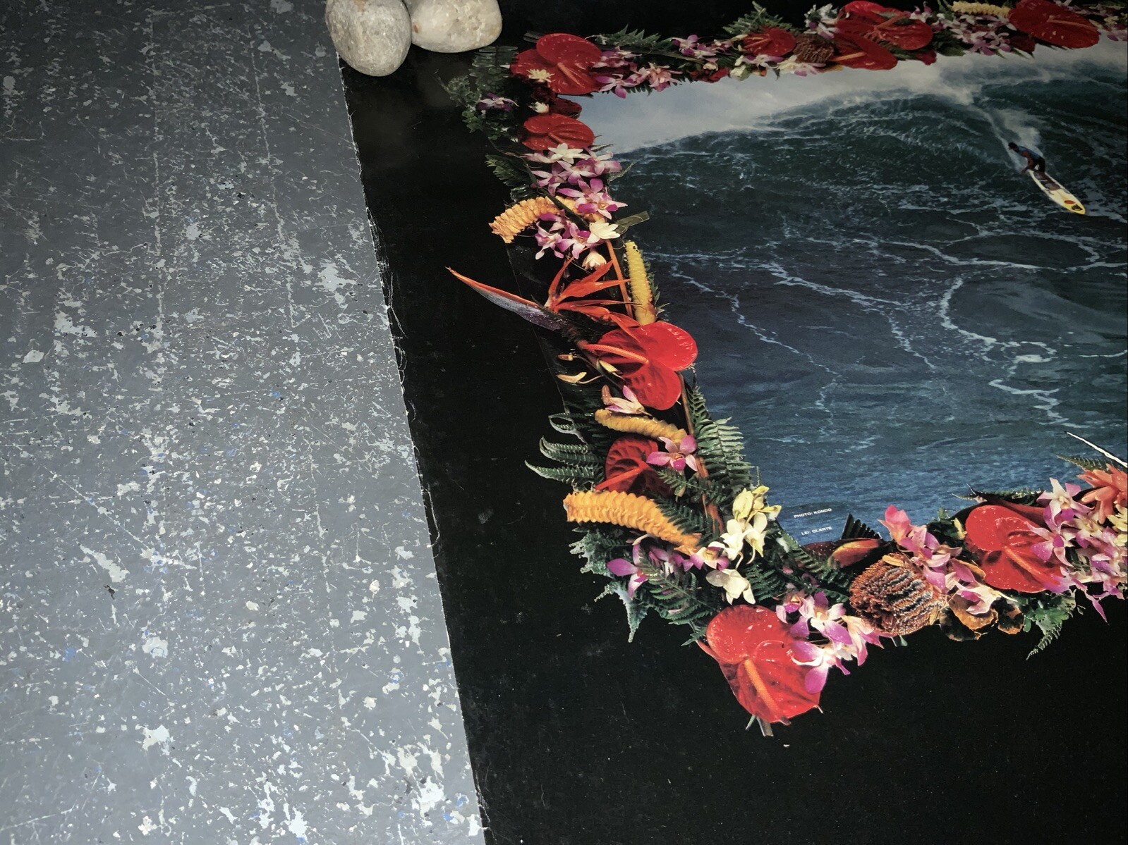 VINTAGE EDDIE AIKAU POSTER SURF QUIKSILVER 1990-91 WAIMEA BAY ORIGINAL RARE