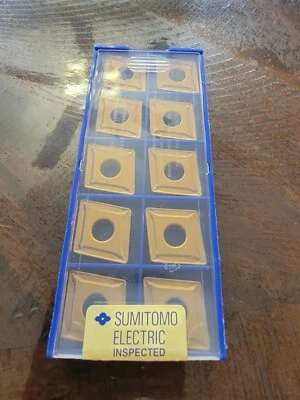 Sumitomo Carbide Inserts QTY10 CNMG643EMX / CNMG190612N-MX AC830P Bx408