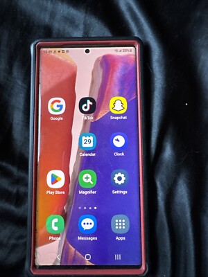 Samsung Galaxy Note 20 Ultra W TikTok Installed