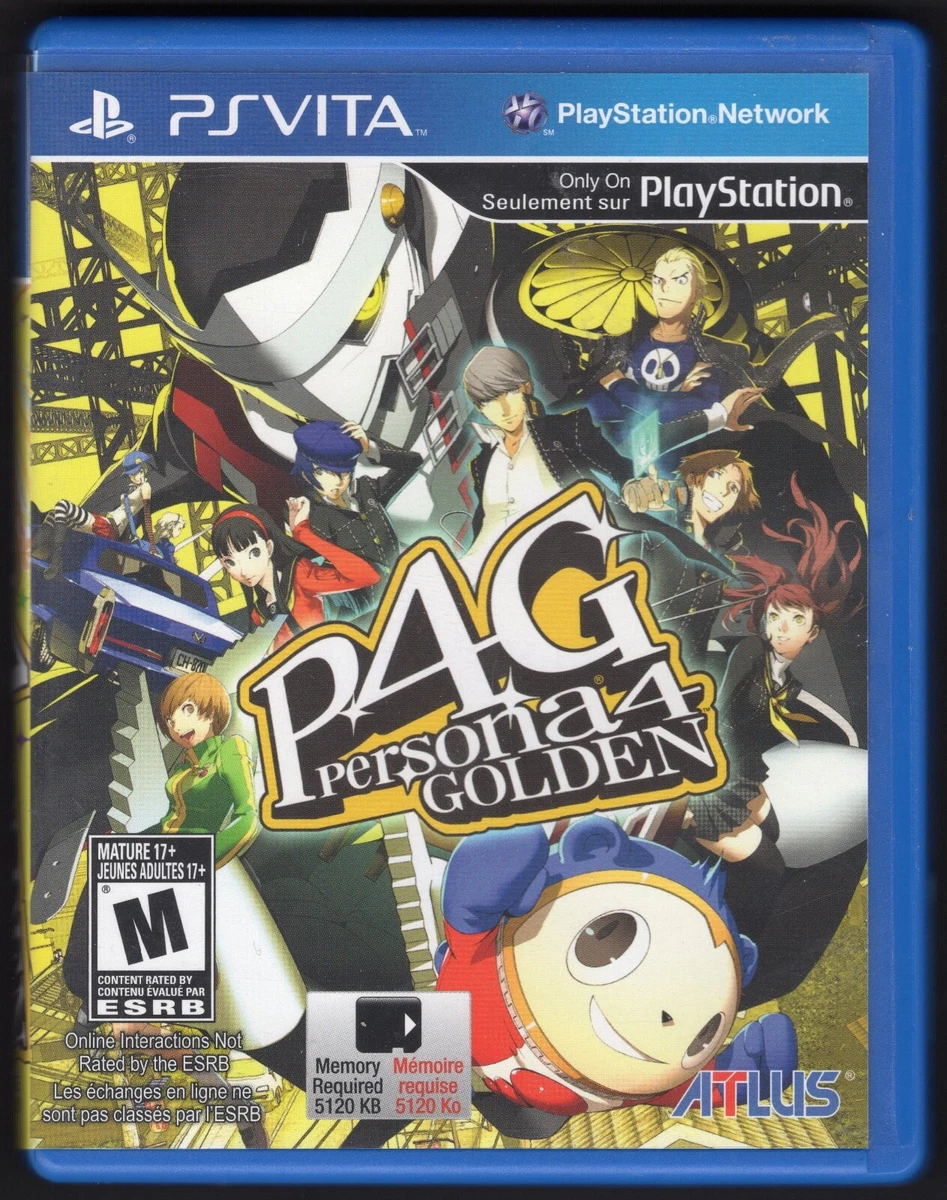 Sony PlayStation Vita Persona 4 Golden Video Games for sale | eBay