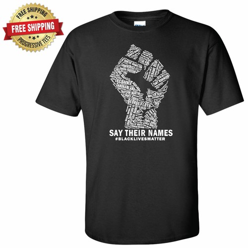Say Their Names T-Shirt BLM Black Lives 
