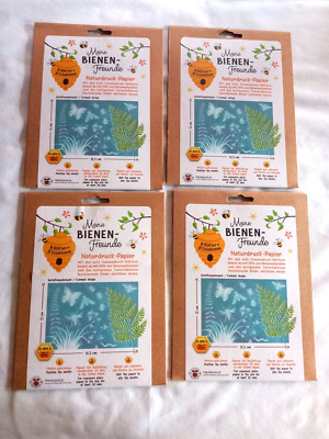 Trendhaus Meine Bienenfreunde * Naturdruck-Papier *