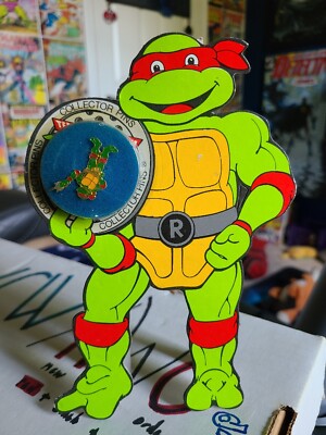TMNT 1990 Collectors Pin Raphael