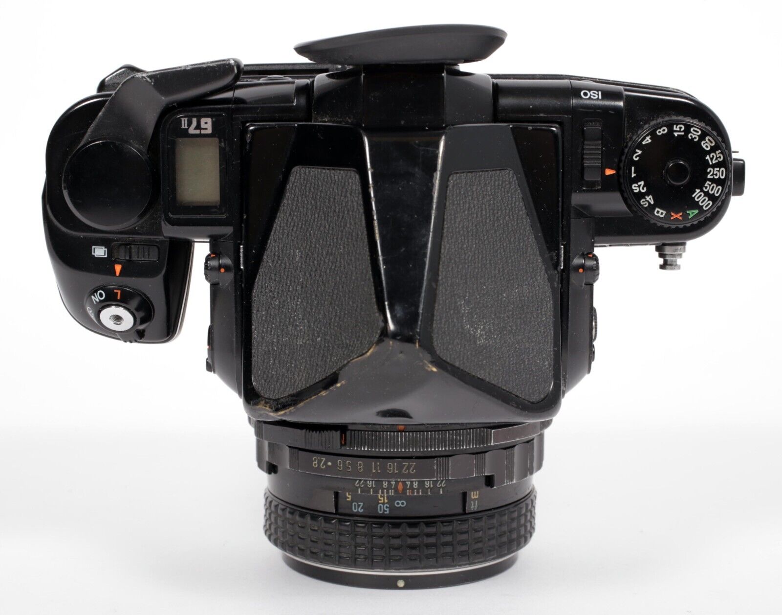 Pentax 67 II 6X7 camera with SMC 90mm F2.8 lens