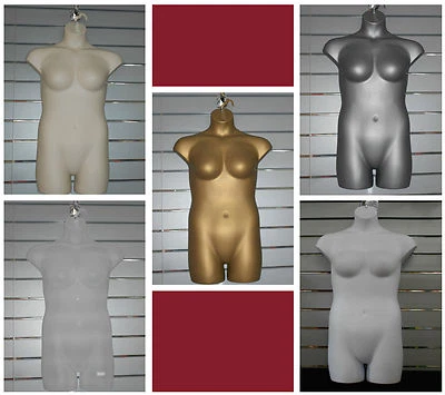 Hanging Female PLUS SIZE Shop Display Body Form Mannequin