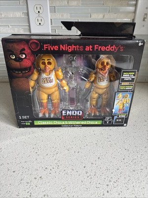 Five Nights at Freddys Endo Series Classic Chica Withered FNAF *Box Damage* READ