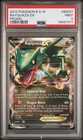 2012 POKEMON BLACK & WHITE PROMO BW47 RAYQUAZA EX PSA 9