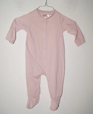 rosa Schlafanzug Einteiler Gr.74 H&M - Bild 1 von 2