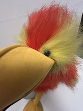  Macaw The Puppet Company /Bird Squawk Hand Puppet Soft Toy – 17” red parrot