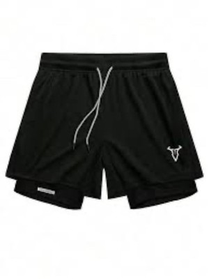 Manfinity Men's Athletic Shorts with built in compression size Medium