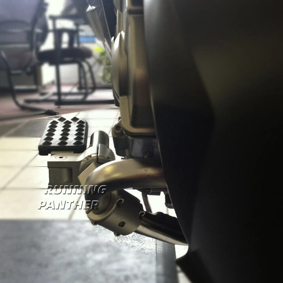 Kit de reposapiés plegables ajustables para BMW K1600GTL K1600GT Foto 2 de 4