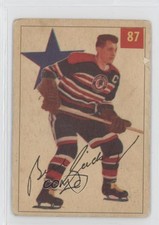 1954-55 Parkhurst Bill Gadsby #87 HOF pb9