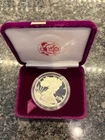 1988-S Proof Silver American Eagle OGP Box & COA