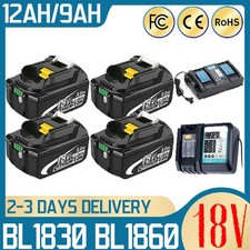 Per Makita batteria 18V 5AH 6AH 9AH BL1860B BL1850B BL1830 BL1820 LXT batteria LED
