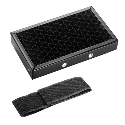 Camera Flash Honeycomb Filter Cover Light Cover Durability Metal ABS Materials