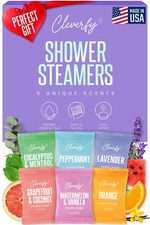 Cleverfy Shower Steamers Aromatherapy - 6 Count Pack of 1 , Purple