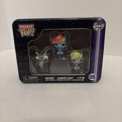 MY LITTLE PONY Funko Pocket POP! Collector Tin set #05 Tin Discord/Rainbow Dash