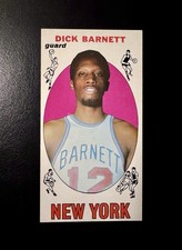 1969 Topps Basketball #18 Dick Barnett RC Knicks Rookie NR-MINT