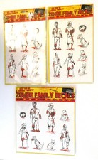 Lot Zombie Family Decals Mom Dad Son Daughter Baby Pets Horror