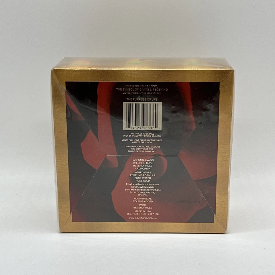 Туалетная вода для женщин Jivago Rose Gold от Ilana Jivago 1,7 унции спрей - Изображение 2 из 3