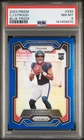 2023 Panini Prizm CJ Stroud Blue Prizm Rookie RC PSA 8 #339 Rare - 24 PSA copies