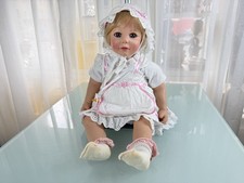 Künstlerpuppe Sammler Doris Stannat Vinyl Puppe 62 cm. Top Zustand