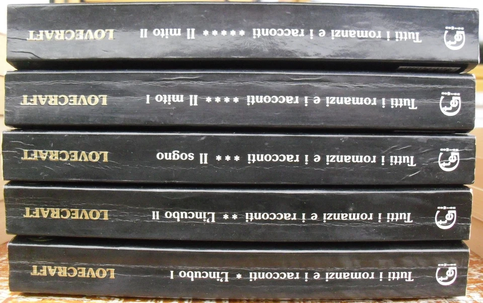 Lovecraft Tutti i romanzi e i racconti. Lotto horror miti Cthulhu Necronomicon - Immagine 2 di 4