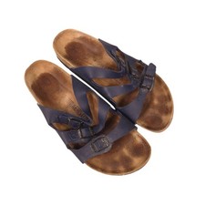 Damen Birkenstock Florida Sandalen Größe EU 40 UK 6,5 schmale Passform 