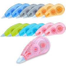 White Correction Tape, 12 Pack, 13.13 Feet Correction Tape for School And Off...