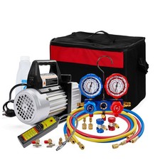 4CFM 1/3HP HVAC Vacuum Pump Air Conditioning Vacuum Pump w/ Oil