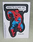 1976 SPIDER-MAN STICKER Topps vintage NM Marvel Super Heroes comic book card