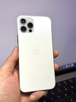 Apple iPhone 12 Pro 256GB Factory Unlocked White / Silver #23384