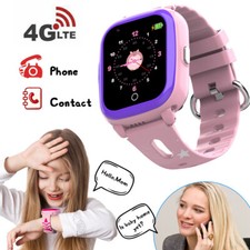 Kids Smart Watch 4G SIM Anti-lost SOS Video Call Boys Girls Student Wristwatch