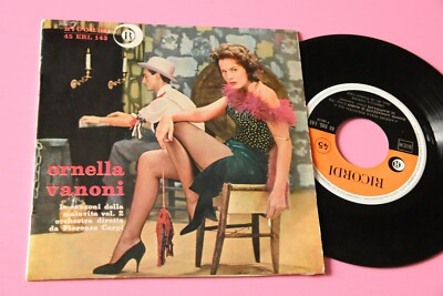 ORNELLA VANONI EP Le Canzoni Della Malavita Vol 2 EX 4 Canzoni 7'' Single
