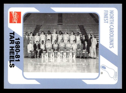 1989 Collegiate Collection North Carolina 1980-81 Tar Heels #50 card