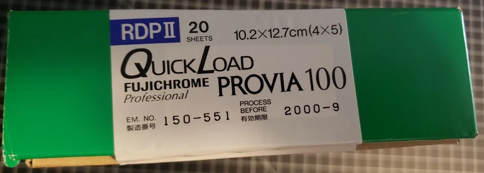 FUJI Provia 100 RDPII - Quickload - Exp 09/2000 - Image 2 of 3