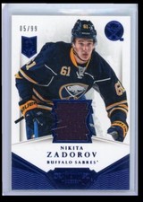 2013-14 Panini Authentic Material Nikita Zadorov 05/99 #D-NZ