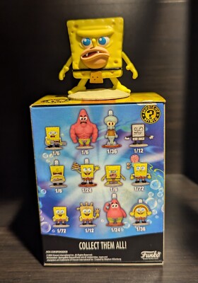 Funko Mystery Mini - Caveman Spongebob 1/6 - Spongebob 25th Anniversary