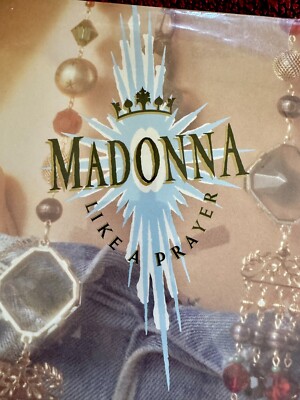 MADONNA SEALED ORIGINAL SCENTED 1989 LIKE A PRAYER OVERLAP SEAL