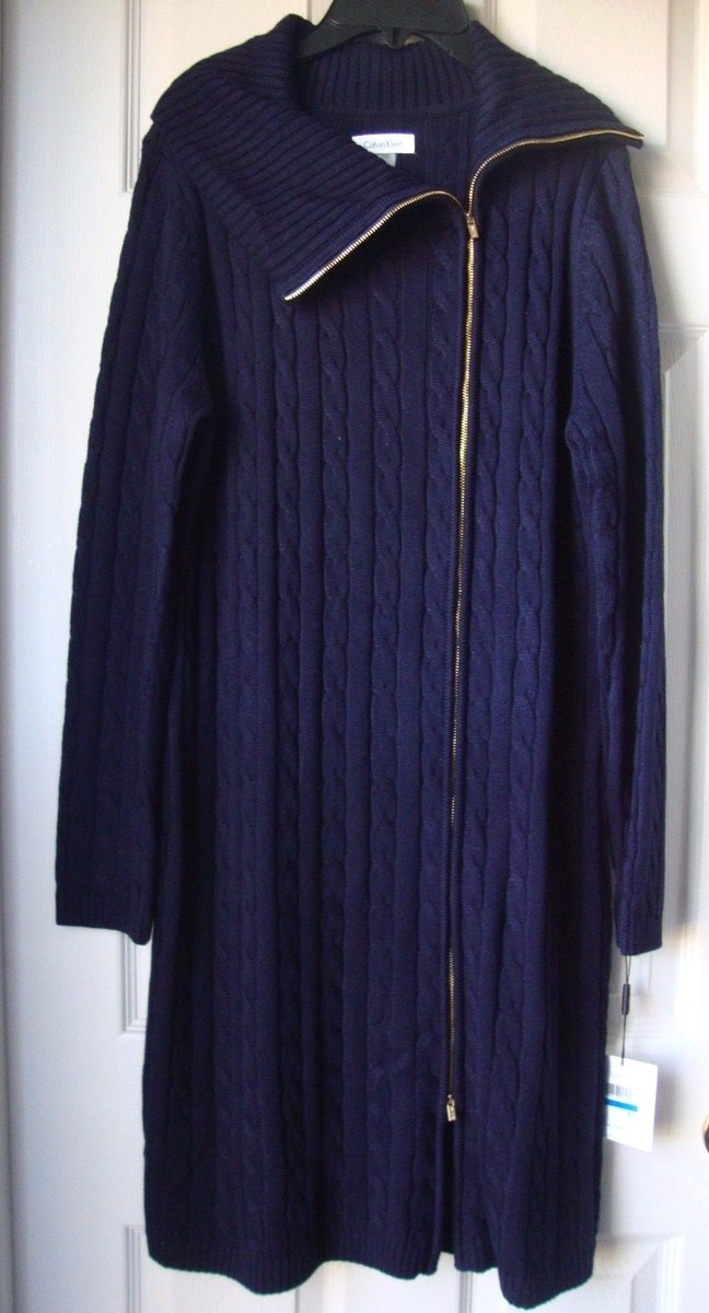 New Calvin Klein Women's Cable Knit Side Zip Sweater Dress Variety Color Size XL | eBay New Calvin Klein Women's Cable Knit Side Zip Sweater Dress Variety Color Size XL | eBay