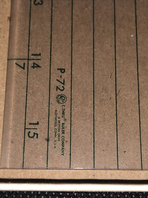Vintage C-Thru P-72 Paraglide Protractor Plotter Nautical Ruler