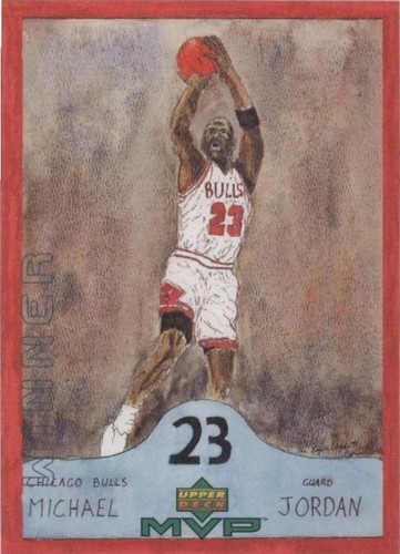 1999-00 Upper Deck MVP #W29 Michael Jordan Draw Your Own Trading