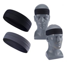 2Pack Men Women Stretch Head Band Sweatband Yoga Gym Running Sports Headband