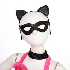 1 Set Cat Ears Adorable Headwear Nightclub Kitten Masquerade Accessory Durable