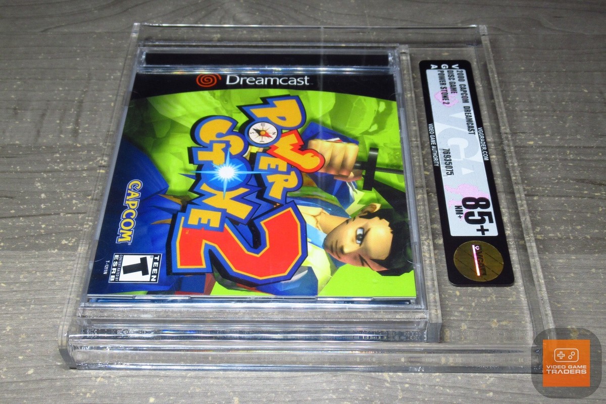 VGA GOLD 85+ - Power Stone 2 Sega Dreamcast 2000 NEW! - RARE