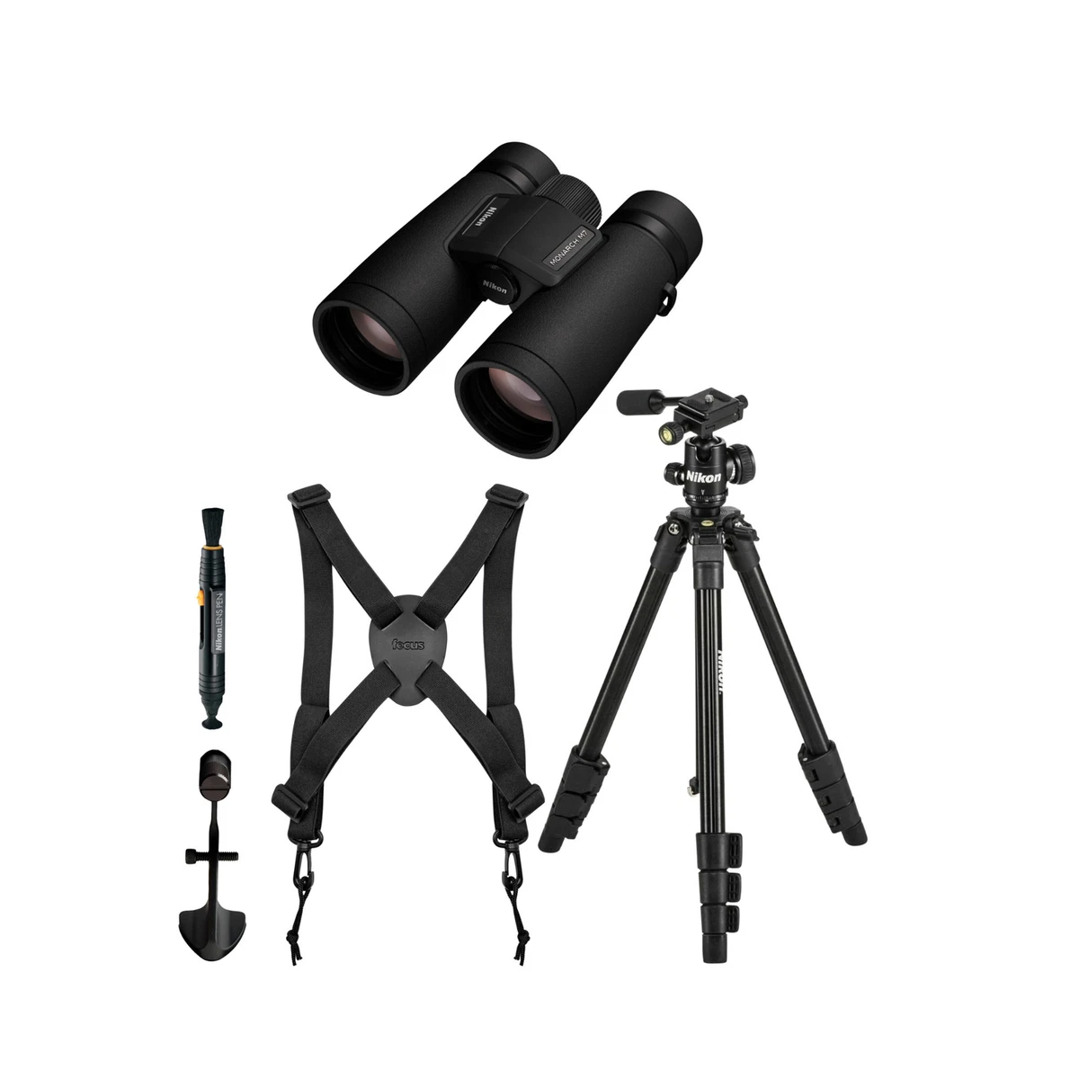 Nikon Monarch M7 8x42 Binoculars with Nikon Compact Outdoor Tripod
