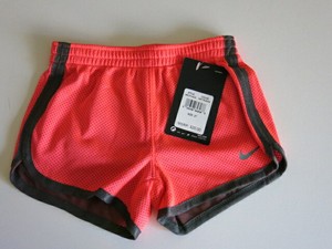2t nike toddler soccer shorts pants short summer mesh coral pink