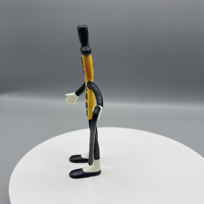 Vintage Planters 1991 Mr. Peanut Posable Bendable Figure Yellow