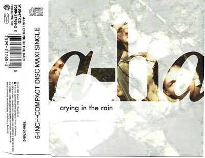 A-HA - CRYING IN THE RAIN - RARE MCD 1990 - CRY WOLF,(SEEMINGLY) NONSTOP JULY